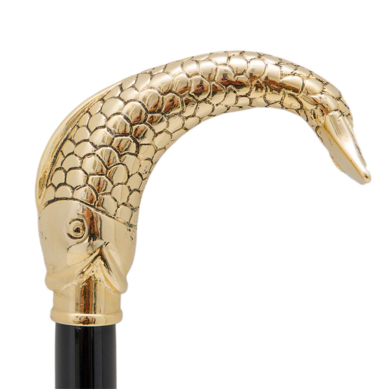 PASOTTI GOLDEN FISH CANE: