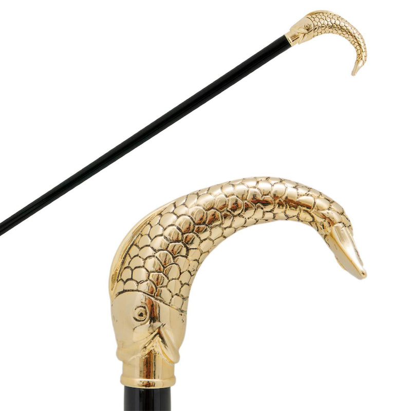 PASOTTI GOLDEN FISH CANE: