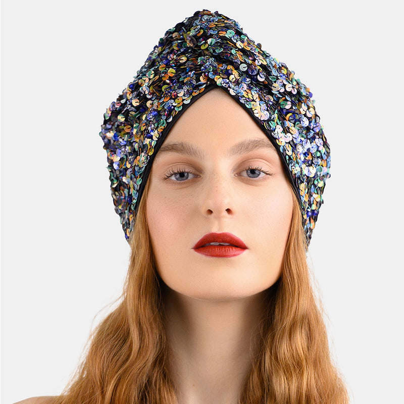 MARY JANE CLAVEROL ‘CEYLAN’ TURBAN